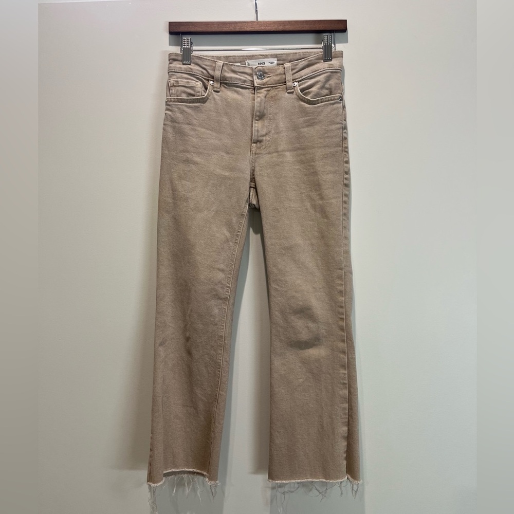Mango Women's Tan Jeans
